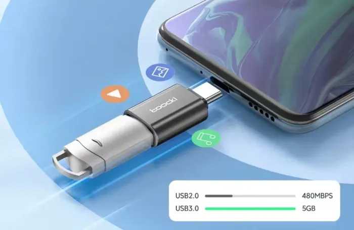 Adaptador USB tipo c 