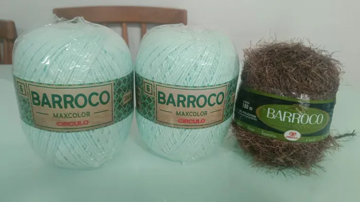 Linhas crochê