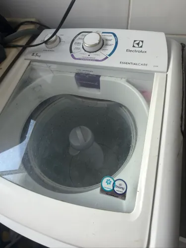 Máquina de Lavar Roupas Electrolux 8,5 Kg Branca 110V