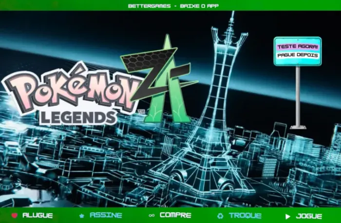 Legends ZA Cyberpunk Pikachu 007 Violet Pearl Mario Arceus Pokemon Scarlet Red Dead Zelda