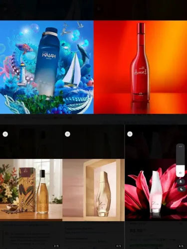 Perfumes natura variados 