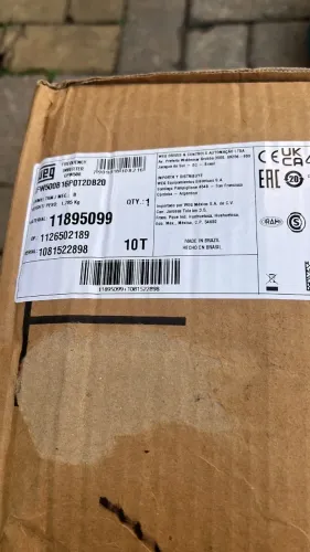 Inversor de frequência cfw500 16 amperes