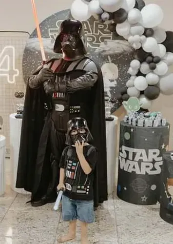 Fantasia Darth Vader Original - Usado