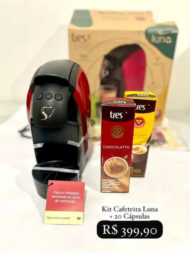 Máquina 3 Corações G4 Luna Vermelha