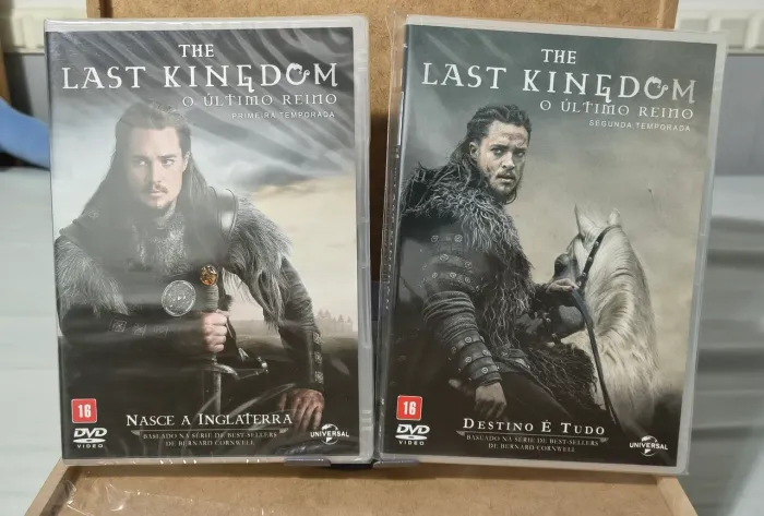 DVD The Last kingdom 1° e 2° Temporada
