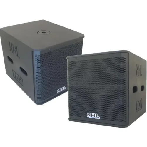 Conjunto Som NHL ativa + passiva cx12 1500w Grave ativa + passiva sub 18 1800w