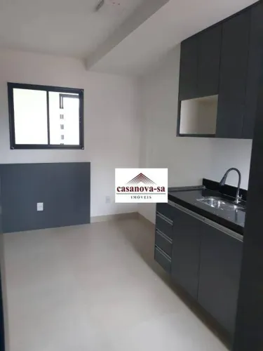 Studio com 1 dormitório para alugar por R$ 1.500/mês - Vila São Pedro - Santo André/SP