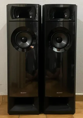 Caixas Torres Sony Muteki Ss-msp3m 216 Rms Cada Leia Descrição