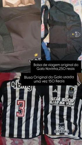 Mala de viagem e Blusa do galo