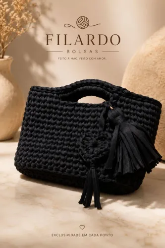 Bolsas de crochê 