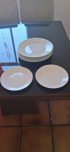 APARELHO DE JANTAR 16 PEÇAS BRANCAS !