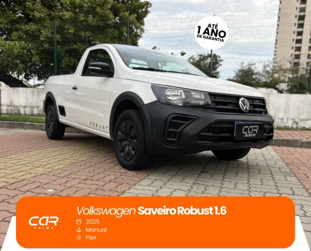 Volkswagen Saveiro Robust 1.6 Total Flex 16V 2025