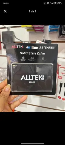 SSD 256gb novo