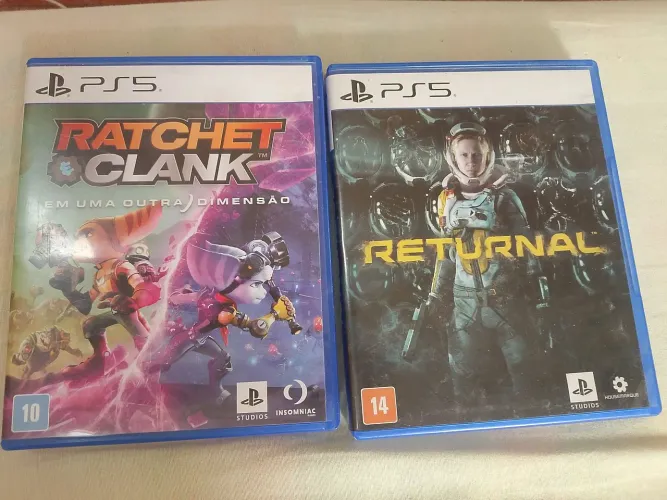 Jogos ps5 novo só vendo o conjunto 