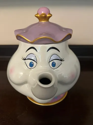 Bule em cerâmica 1,7l - Madame Samovar - Bela e Fera Disney