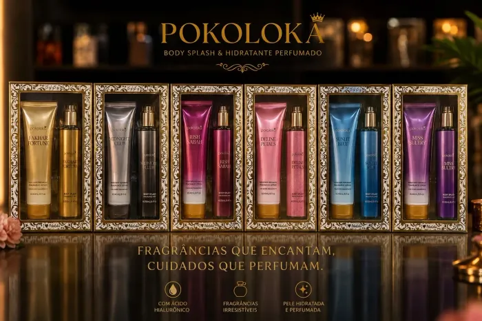 Reposição ? Kit Pokaloka Body Splesh+Hidratante 9
