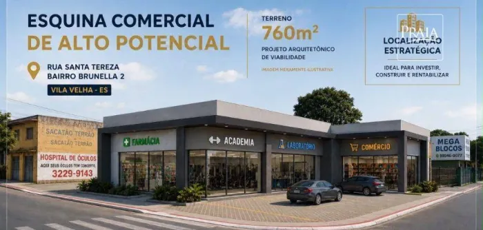 Terreno à venda, 760 m² por R$ 990.000 - Riviera da Barra - Vila Velha/ES