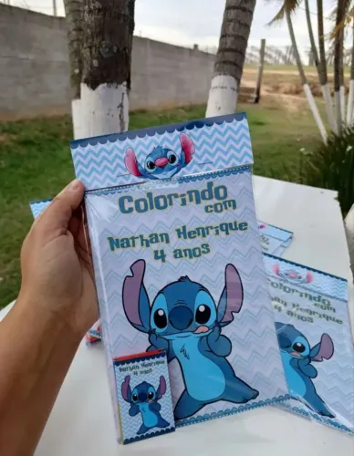 Livrinhos de colorir personalizados