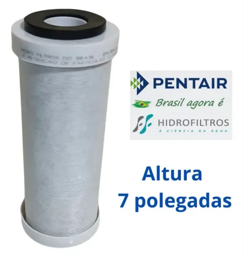 Refil Filtro Clor 7 Hidrofiltros Carvão Ativado Original