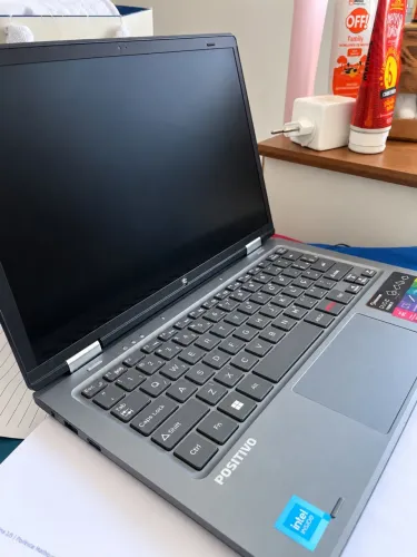 Notebook Positivo Duo 2 em 1 C4128B - Touch - 4GB/128GB + Mouse