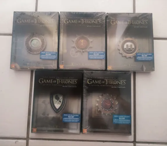 Coleção Game of Thrones Steelbook