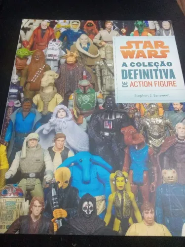 Livro Star Wars coleção definitiva de action figure