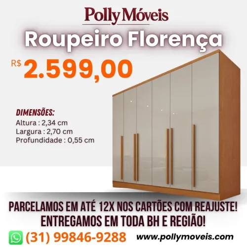 Guarda Roupa Enorme! Pronta Entrega!