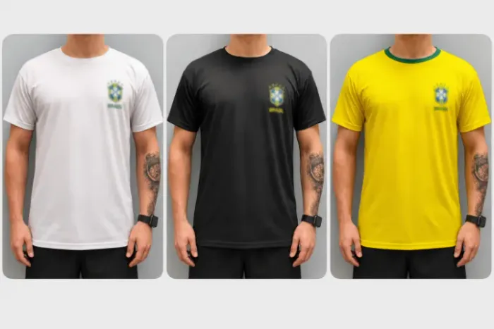 Camiseta Brasil Atacado