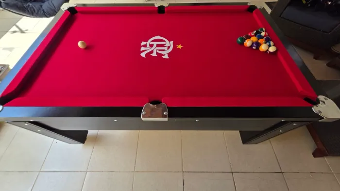 MESA DE SINUCA DO FLAMENGO - NOVA!