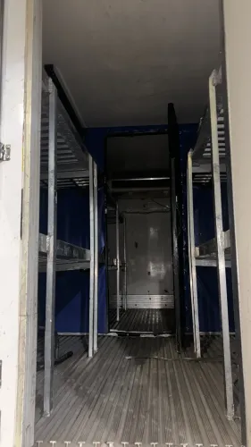 Prateleira de alumínio para baú frigorífico
