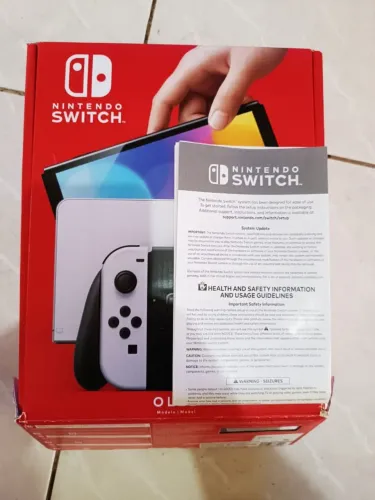 Nintendo switch oled destravado 256gb