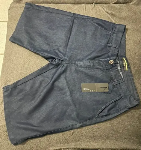 Bermuda Masculina Azul Escuro - Nova