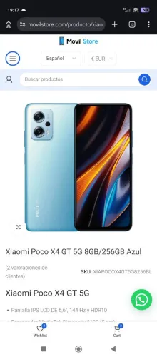 POCO X4 GT 5G