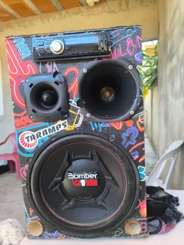 Caixa Bob Residencial 12" Bomber Toca muito 