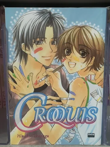 Mangá Croquis YAOI (No Saquinho) Volume Único - Editora NEWPOP PRIDE, BOYS LOVE, ROMANCE