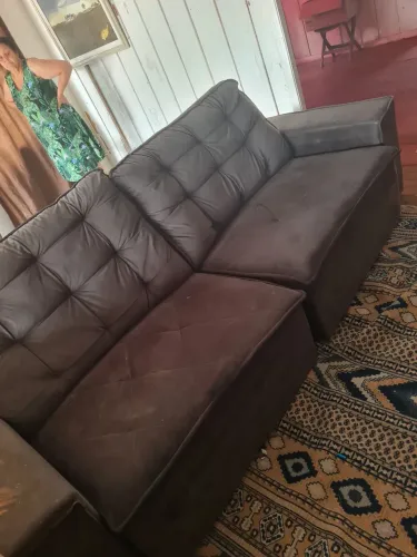 Sofá Reclináveis Marrom