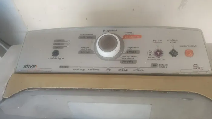 MÁQUINA DE LAVAR ROUPAS BRASTEMP PRA ATÉ 09 KILOS