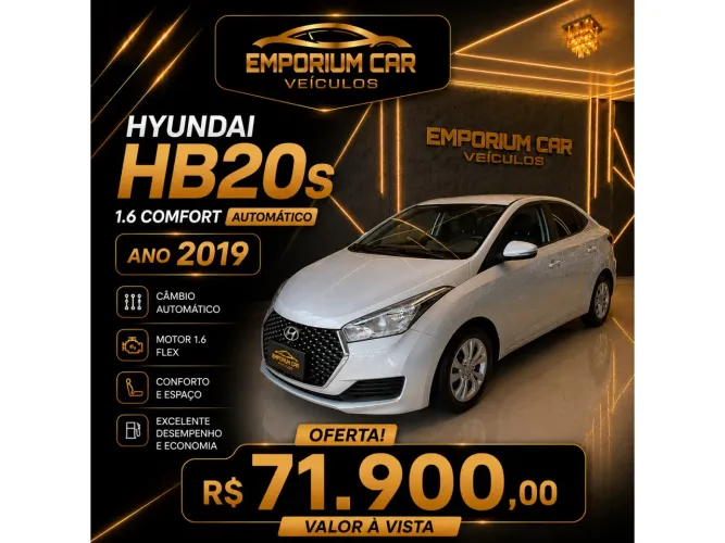 Hyundai HB20S Copa DO Mundo 1.6 Flex 16V Aut. 2019