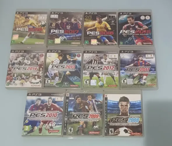Coleção completa - Pro Evolution Soccer (PS3)