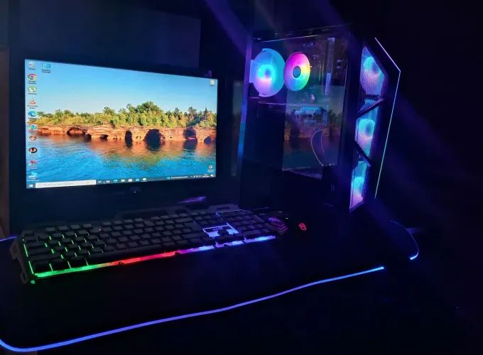 PC gamer core i5 placa de video nvidia 4gb gddr5 completo entrego