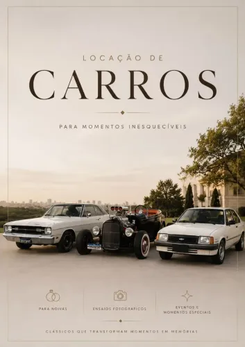 Aluguel de carros antigos e clássicos para casamentos, eventos e ensaios.