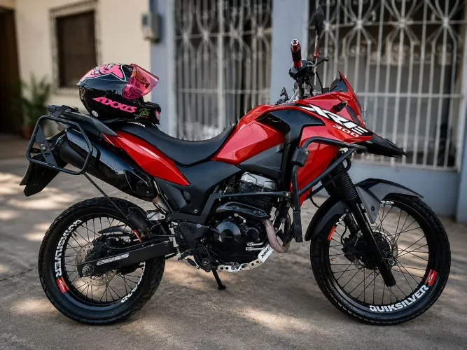 XRE 19, RALLY ABS, LIVRE DE GOLPES