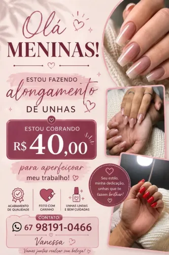 Alongamento de unha