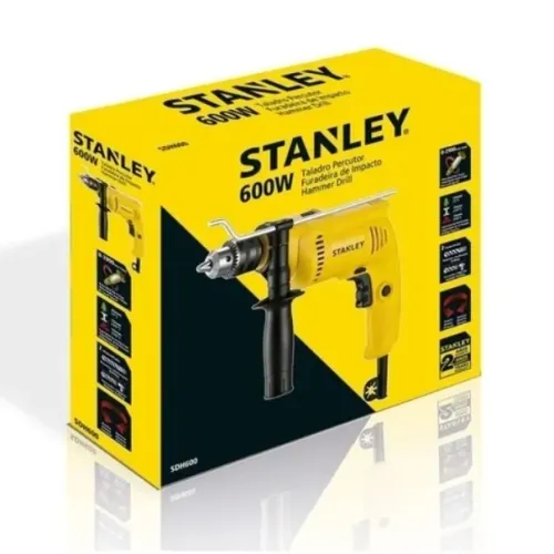 SDH600-BR FURADEIRA DE IMPACTO 1/2? 600W 110V STANLEY 127v