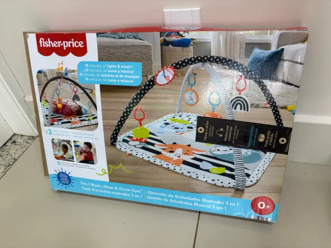 Fisher-Price Baby Ginásio para Bebês De Atividades Musical 3 Em 1