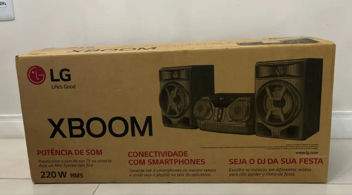 ? Mini System LG XBOOM CK43N - 220W | NOVO