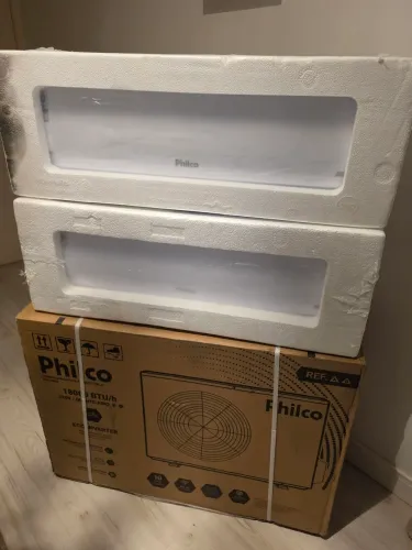 Ar-condicionado bi-split Philco 18000 BTUs quente e frio 220V - Lacrado