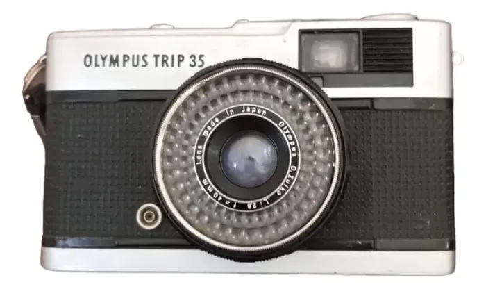 Antiga Maquina Fotografica Olympus Trip 35 Só Decoração # (Usado)