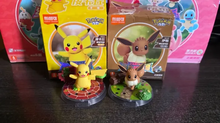 Blokees Pokémon Coleção Completa Séries 1 Original