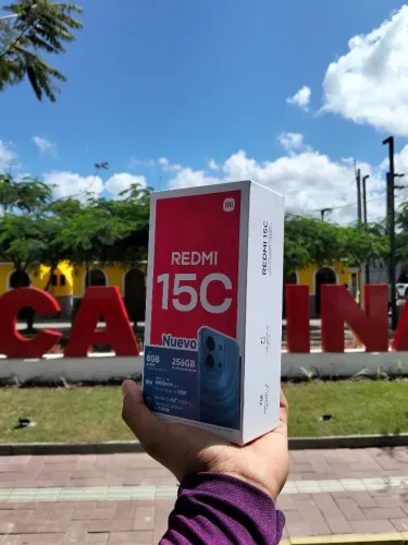 Redmi 15C 8GB de RAM e 256 de armazenamento